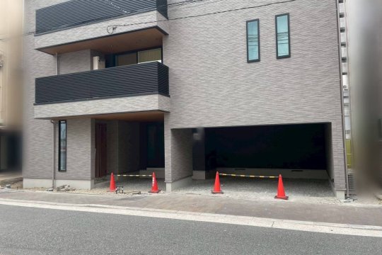 大阪府大阪市西区 U様邸の新築外構工事・外観の施工前-02