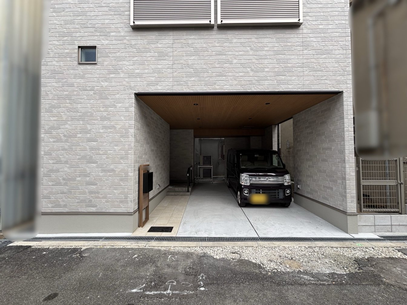 大阪府大阪市港区 A様邸の新築外構工事の施工事例-01