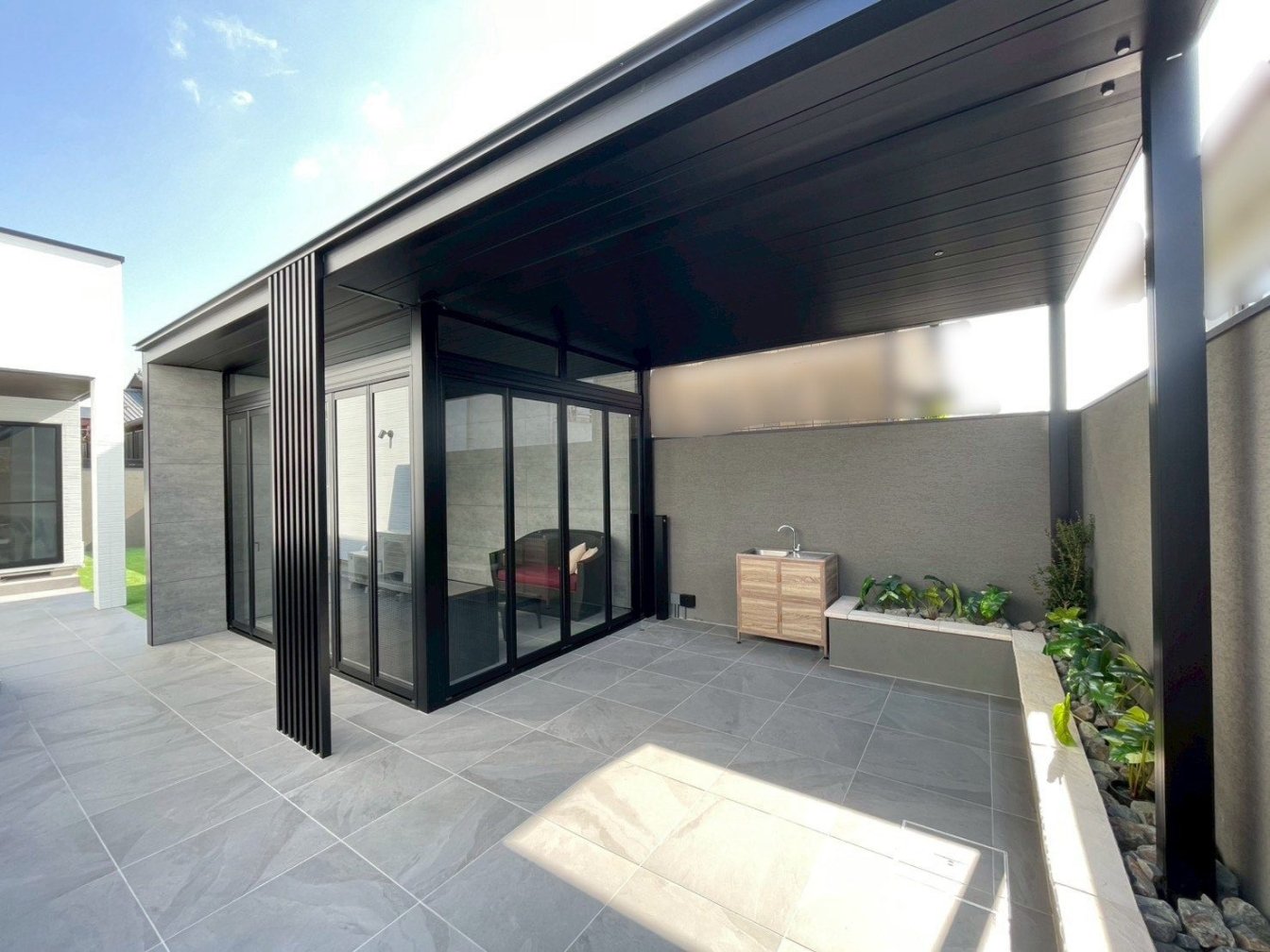 奈良県奈良市 N様邸の新築外構工事の施工事例-03