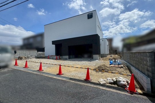 奈良県奈良市 N様邸の新築外構工事・外観の施工前-01