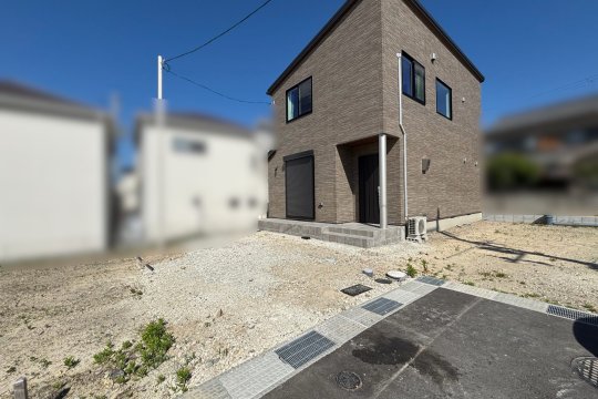 大阪府箕面市 T様邸の新築外構工事・外観の施工前-01